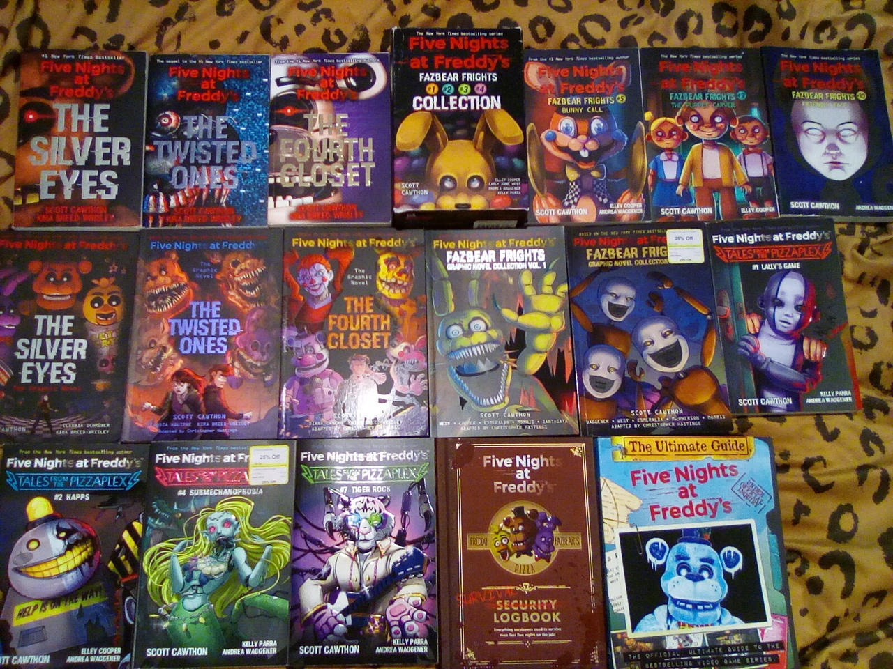 Five Nights at Freddy's Book Collection by AvaMaxJr on DeviantArt