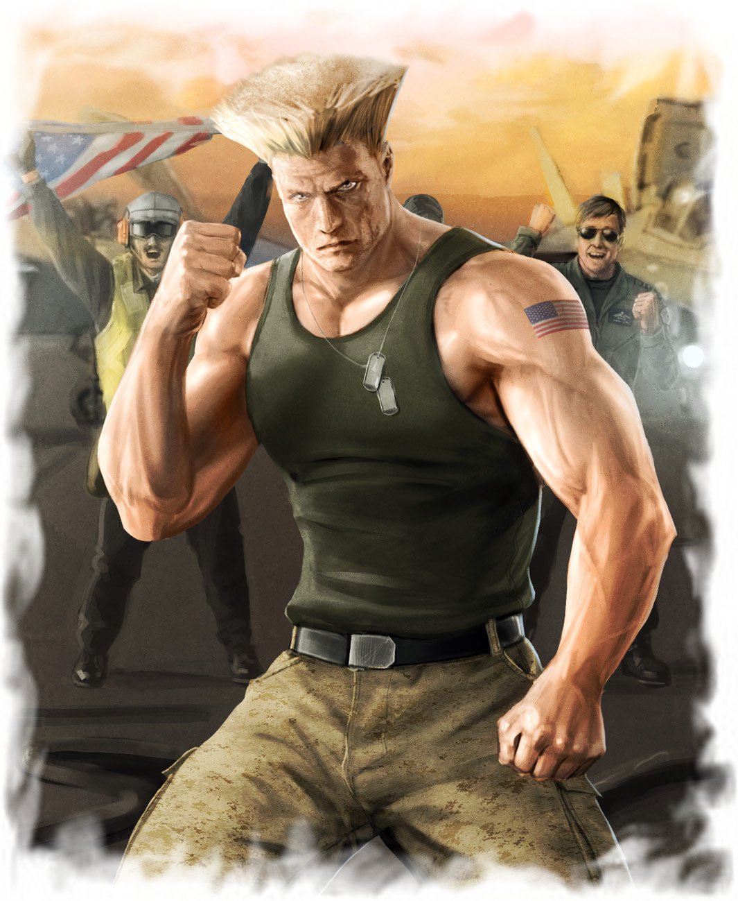 Guile Character select SUPER STREET FIGHTER 2 by viniciusmt2007 on