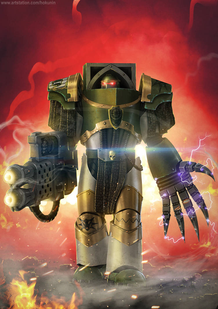 Flamer Terminator by Hokunin on DeviantArt