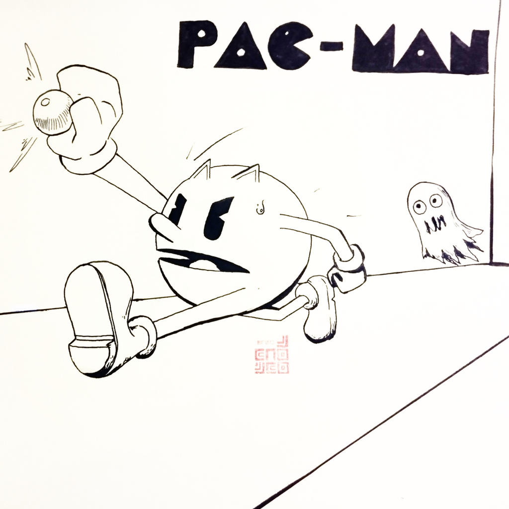 Pac Ink Deviantart Pac Man by Makelek on DeviantArt