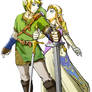 Link and Zelda Coloration