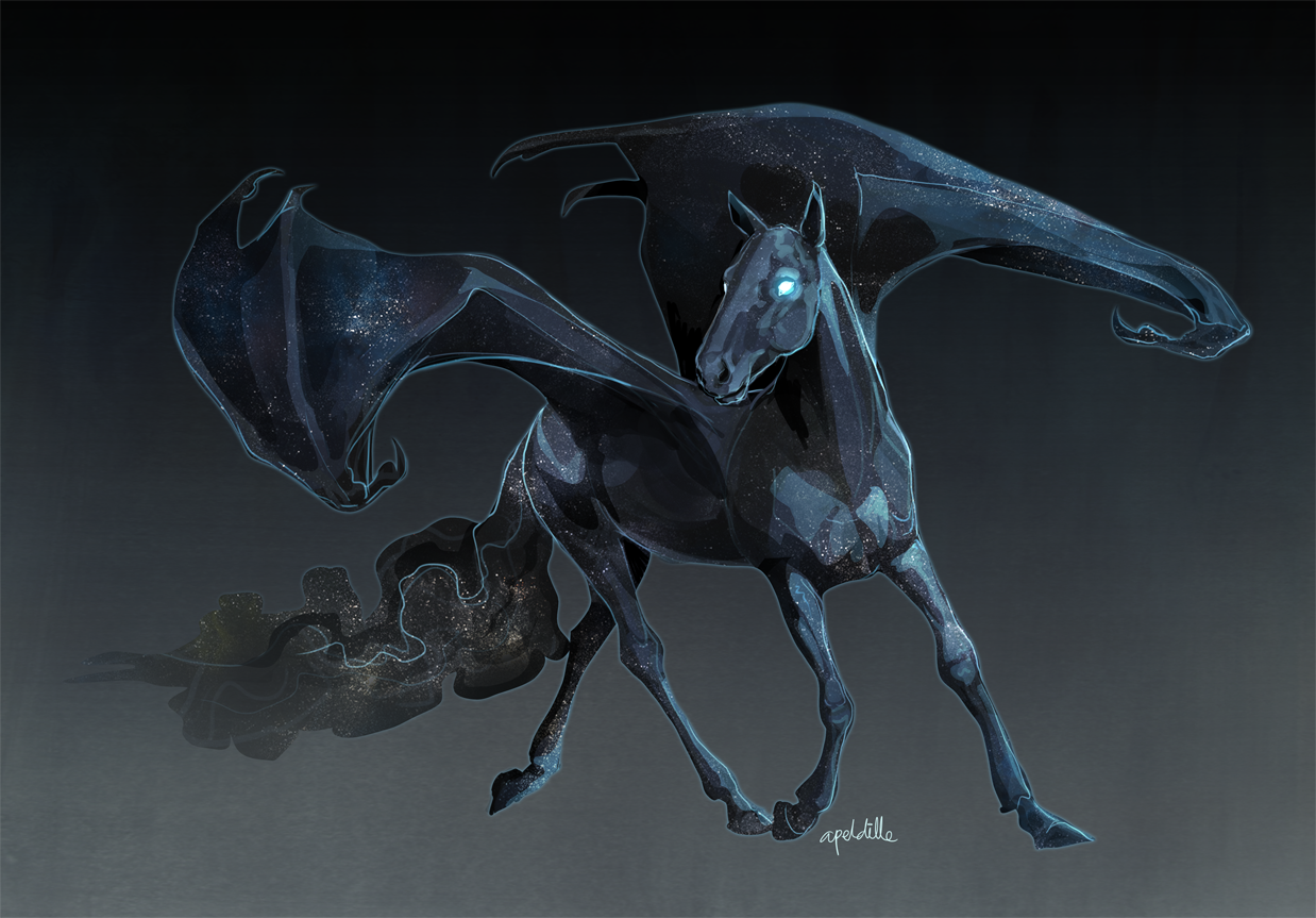 Night Sky Demon Horse