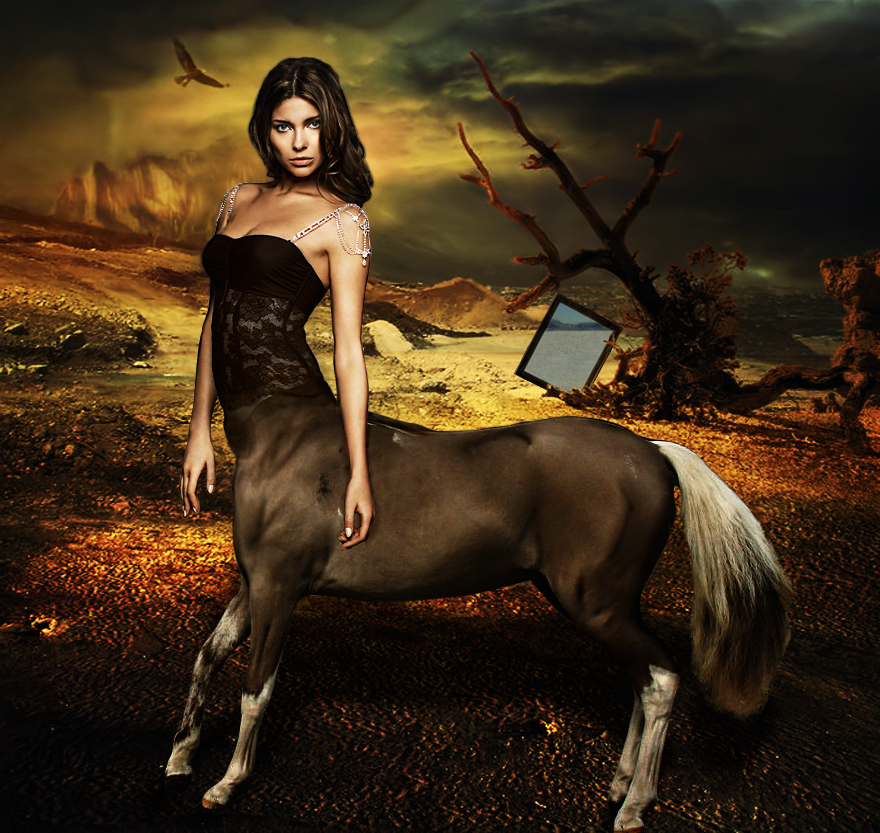 Female Centaur by blackclouds88