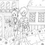 Lineart: GaaSaku Shopping