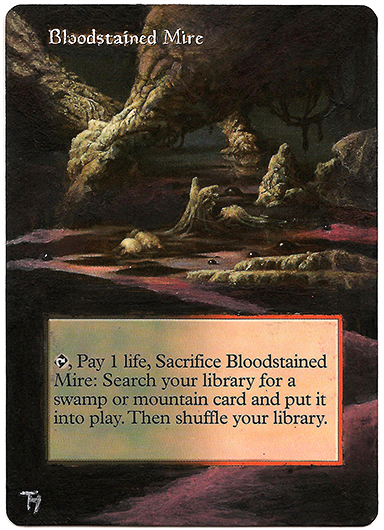 Bloodstained Mire - Alter art