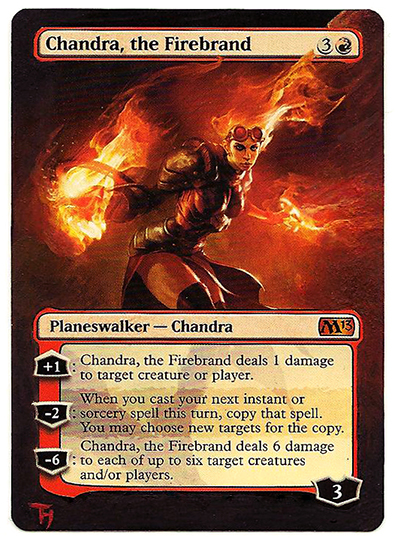 Chandra, the Firebrand - Alter Art