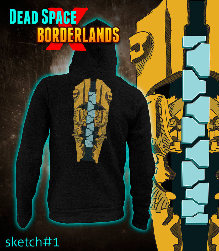 Dead Space x Borderlands Hoodie by TomGreystone on DeviantArt