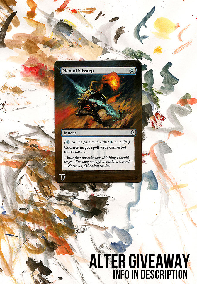 Mental Misstep - Alter Art + GIVEAWAY!