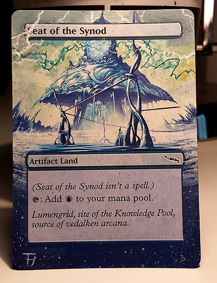 Seat of the Synod - Alter art