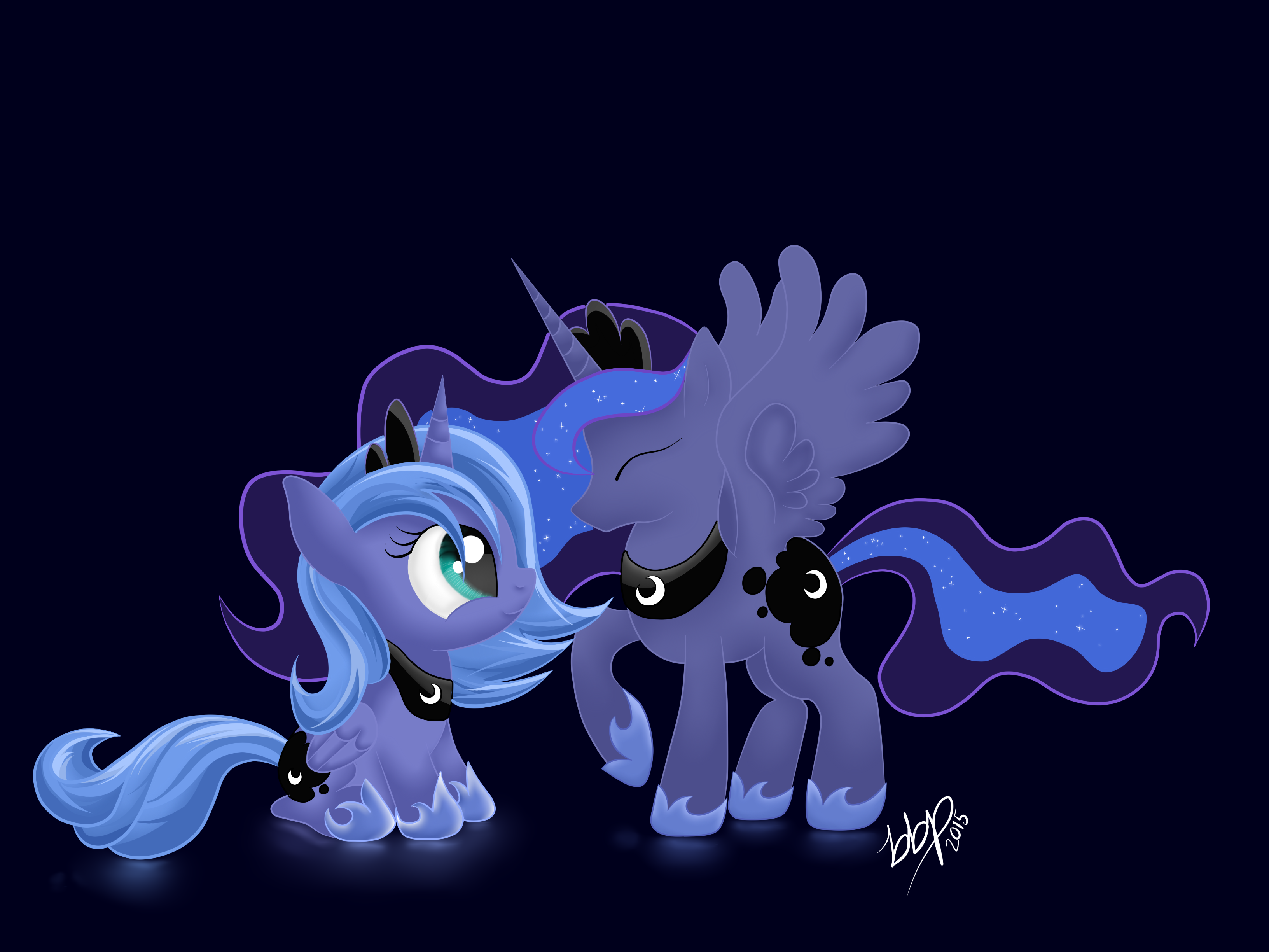 Luna and Woona