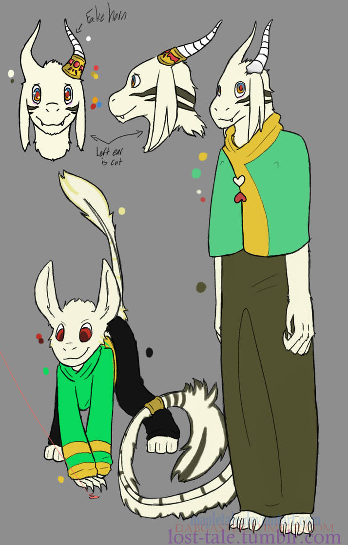 Mapletale Asriel Ref by MapleTale on DeviantArt
