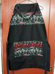 Commissioned Apron with TWD fabric