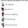 Some Sprite Projects