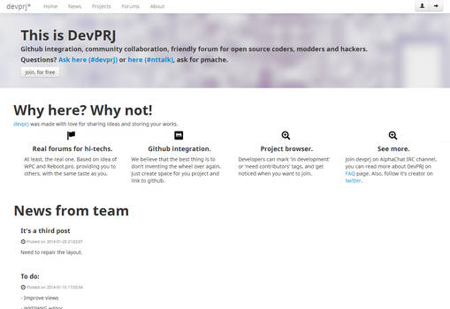 DevPRJ - A place for coders