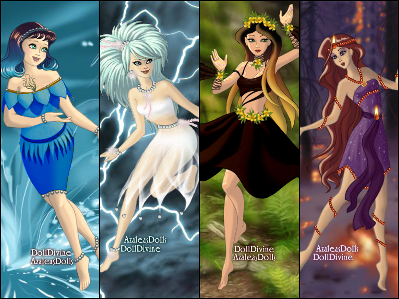 Four Elements: Collage 4 by LadyYui on DeviantArt