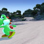 2 Yoshis at the Beach