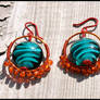 Fire and Ice Earrings