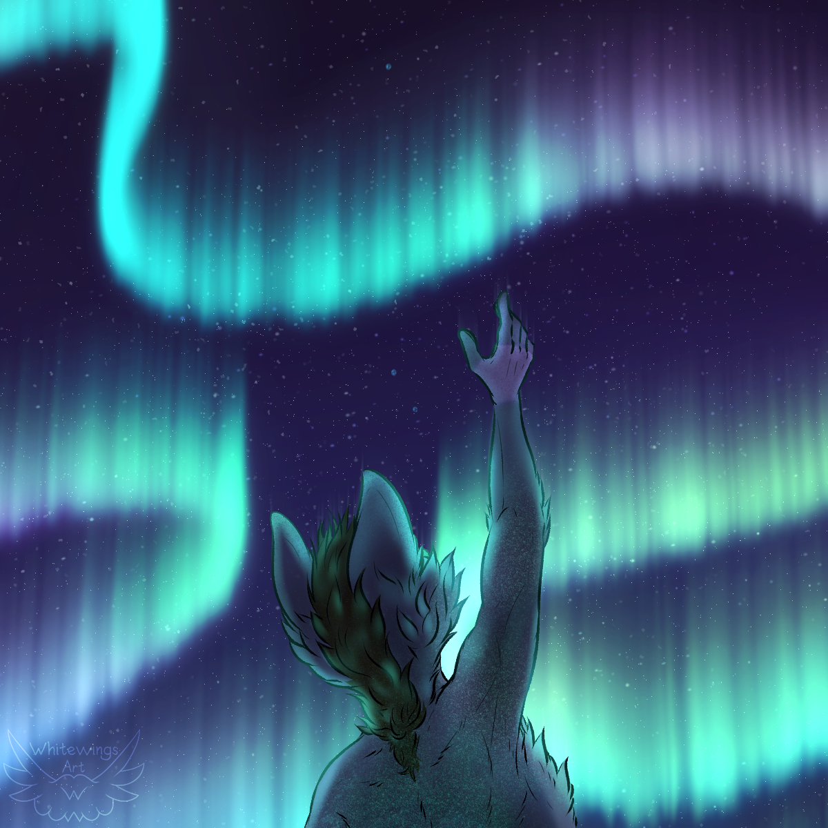 I Want to Touch the Northern Lights by on DeviantArt