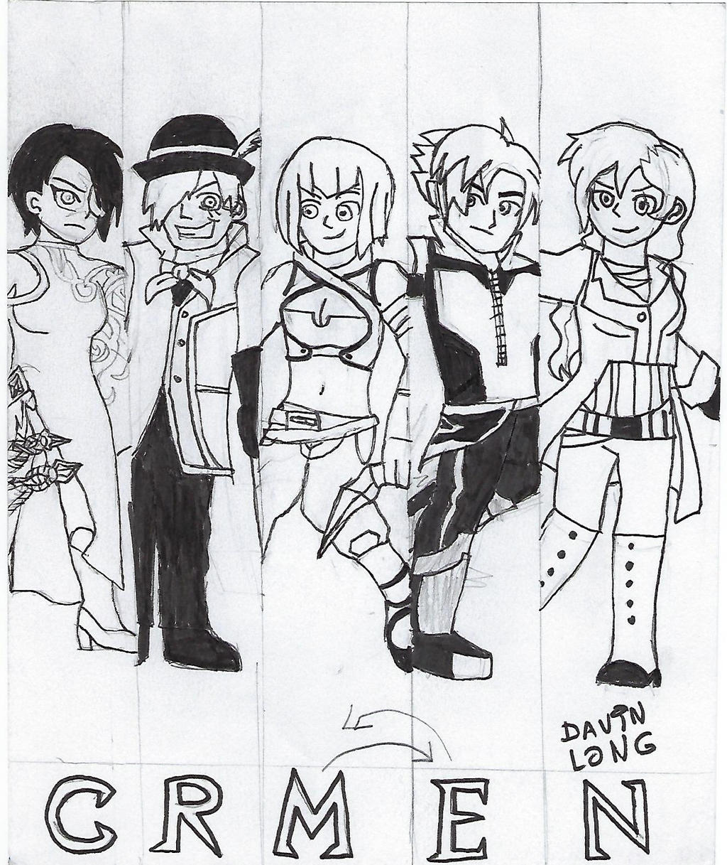 RWBY - Team CRMEN by 2001-17 on DeviantArt