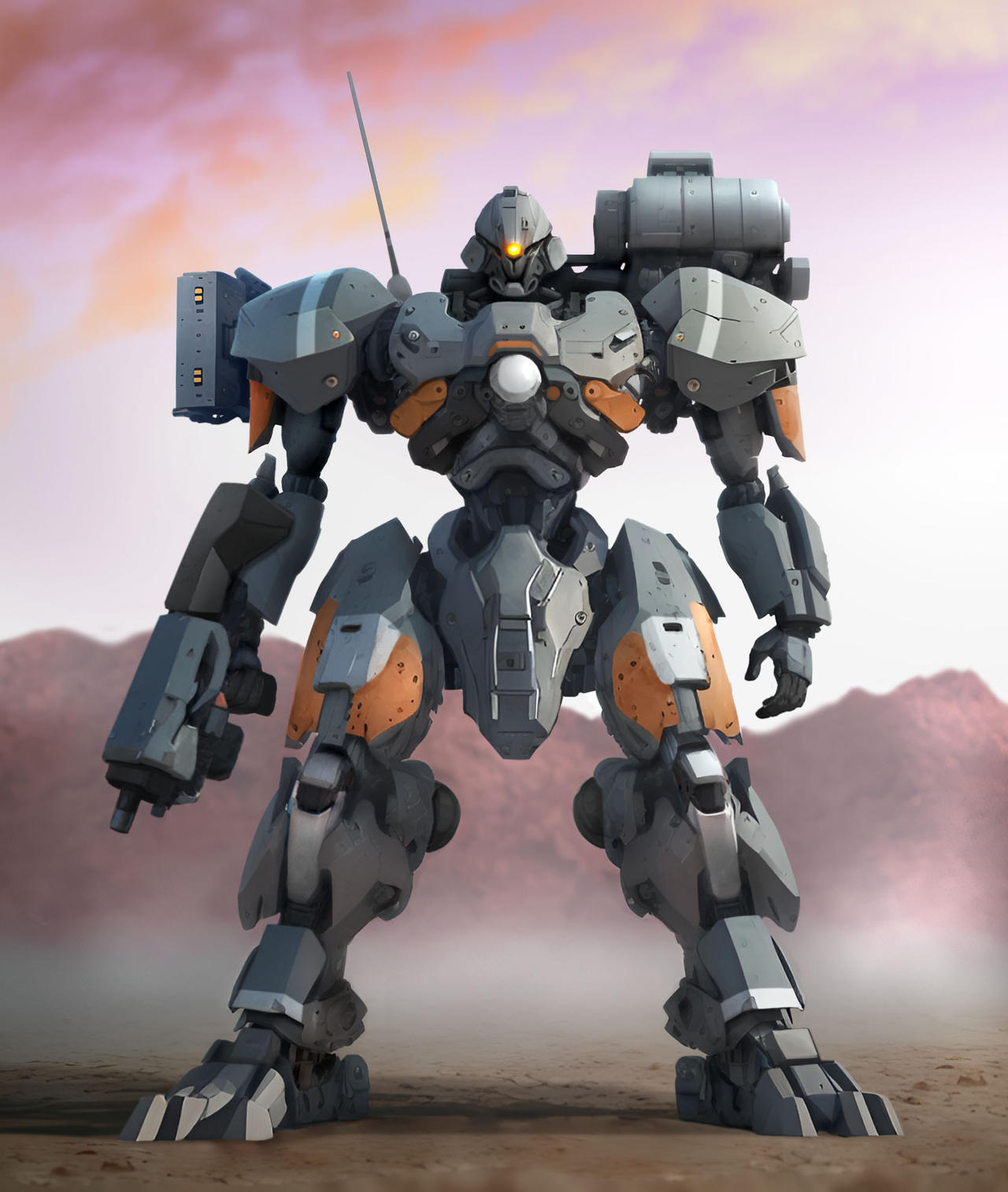 Light Recon Mech by Rob-Cavanna on DeviantArt