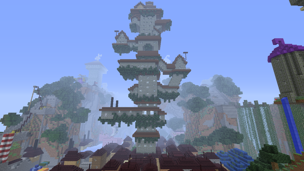 Tower of Saint-Mystere in Minecraft