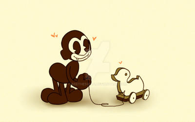 Duck Withe Edgar Edgar and his toy duck by Bretheswan on DeviantArt