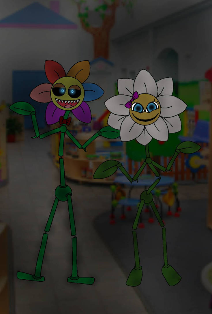 I humanized 2 poppy playtime characters by DigitalPhobia on DeviantArt