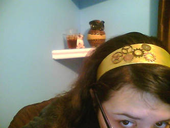 Steampunk headband