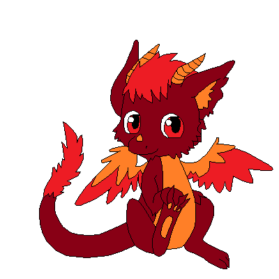 Simple Little Fire Dragon Adopt