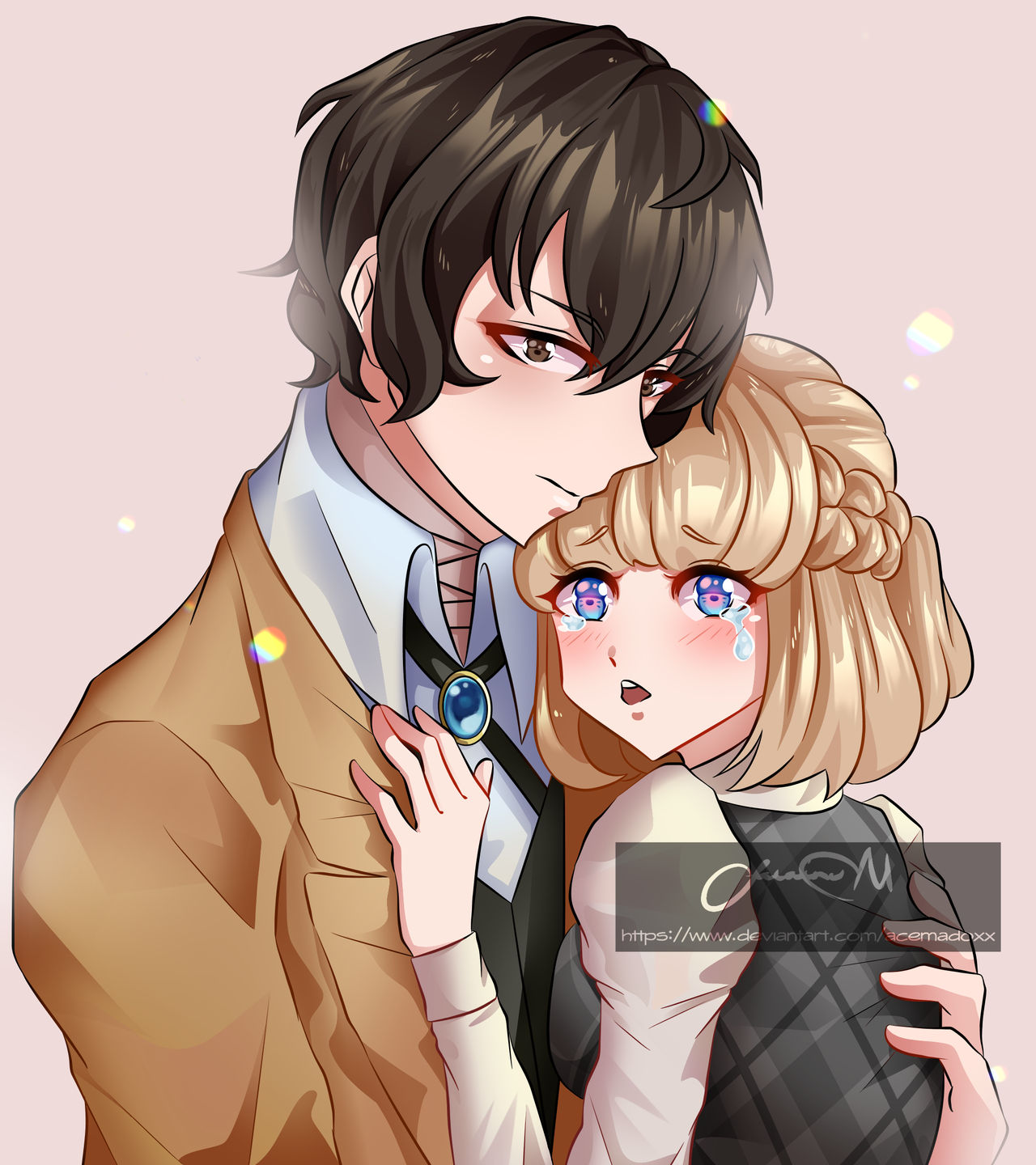 Dazai And Junko Commission By Acemadoxx On Deviantart