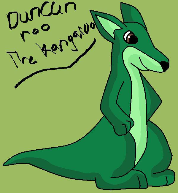 Duncan Roo Giant duncan the kangaroo by crystal2riolu on DeviantArt