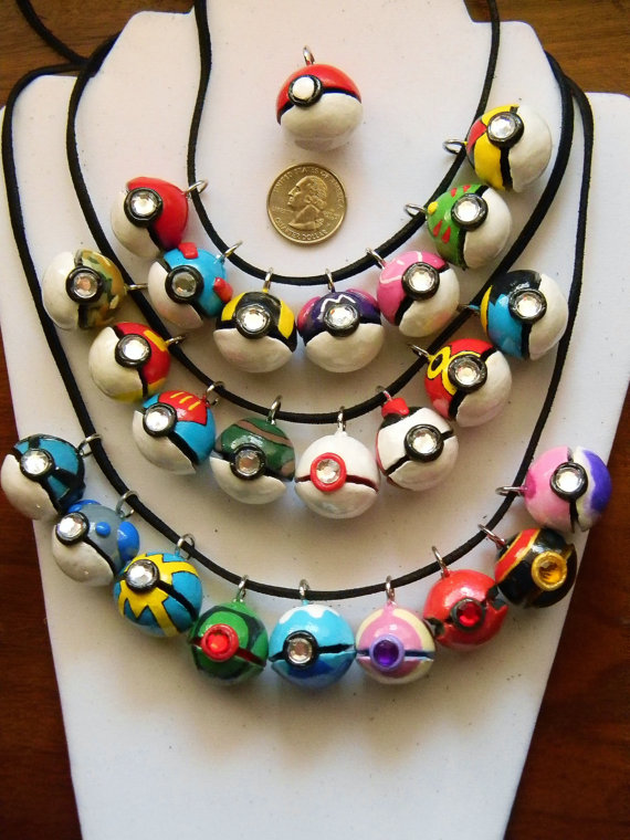 Pokemon Master Pokeball Charms