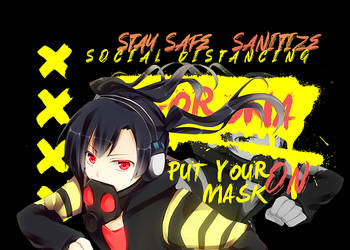 Put your mask on
