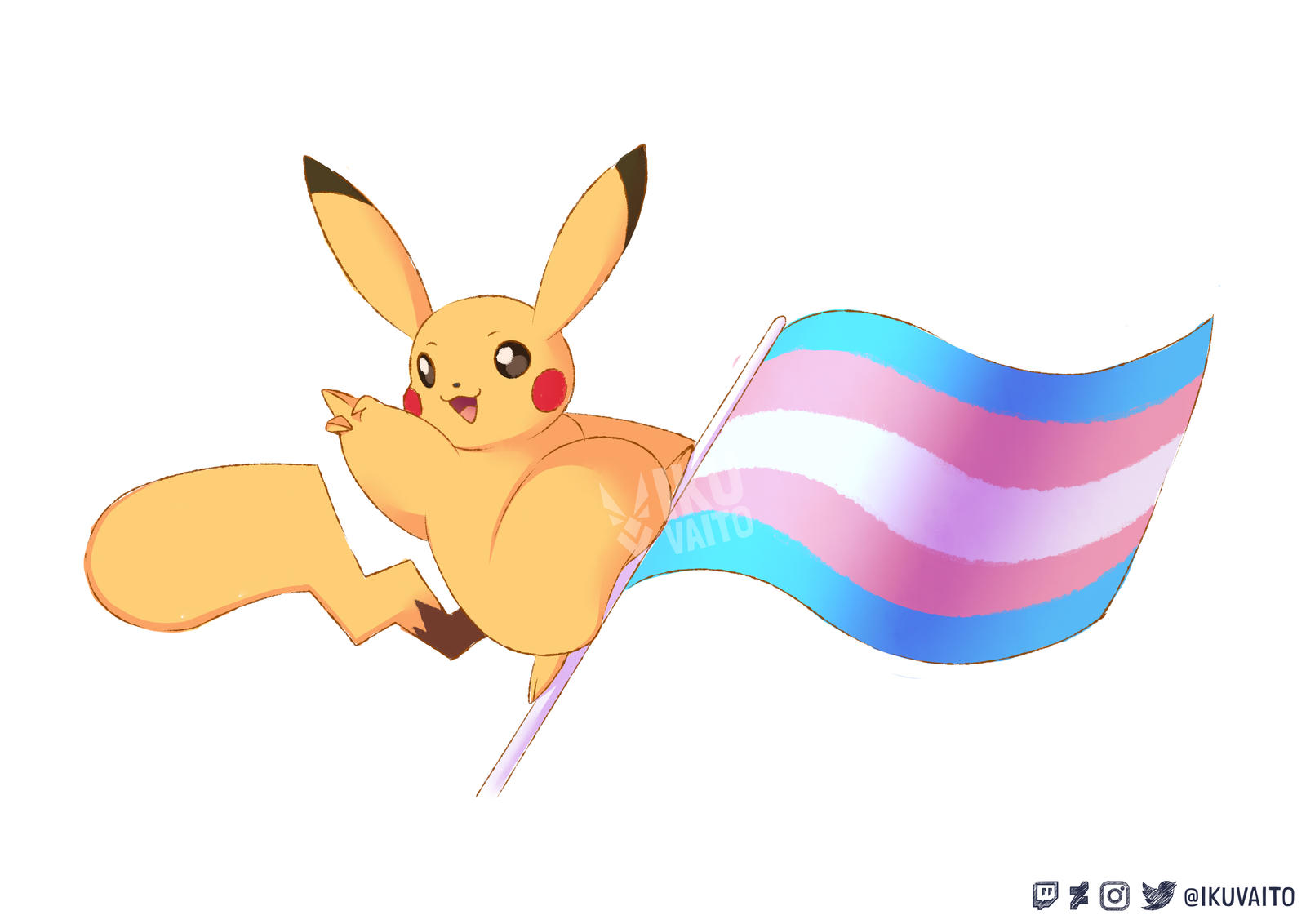Pride Pikachu By Ikuvaito On Deviantart