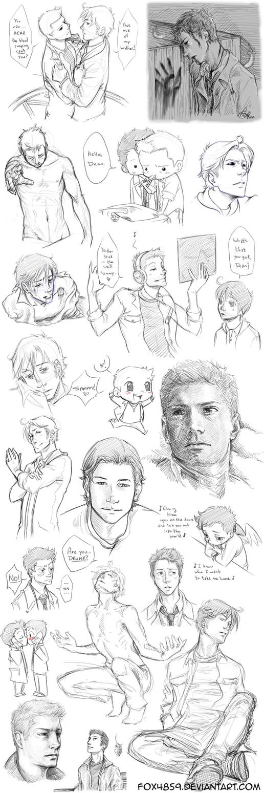 Supernatural collage 8 by DeanGrayson