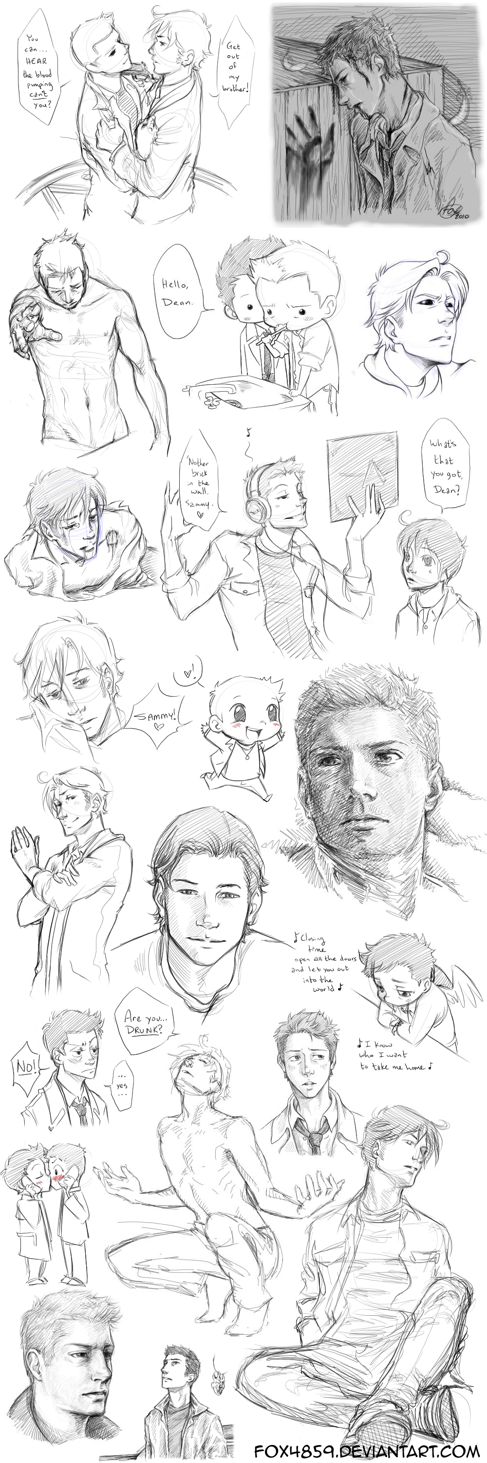 Supernatural collage 8 by DeanGrayson