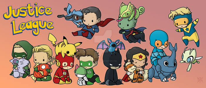 Justice League Pokemon