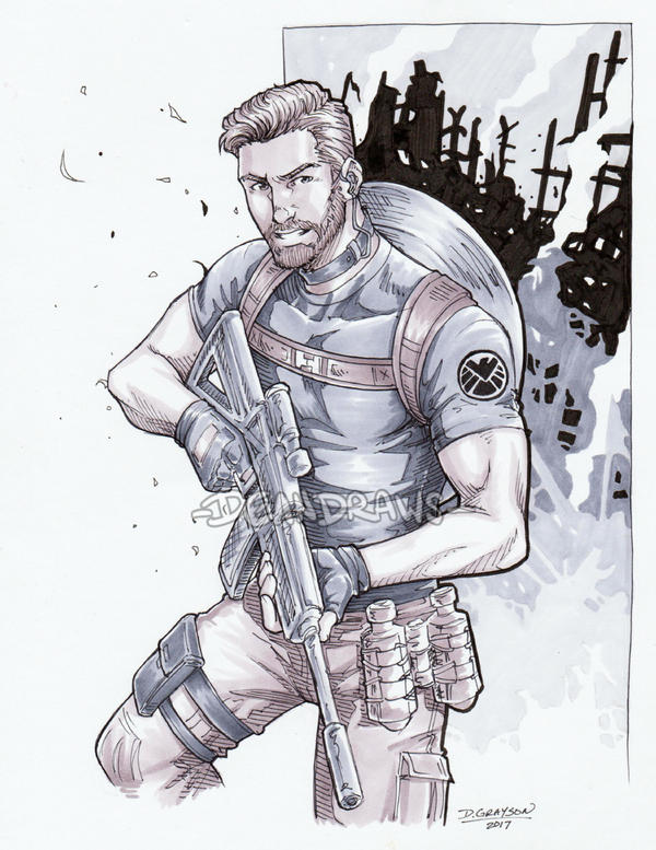 Shield Agent Steve by DeanGrayson on DeviantArt