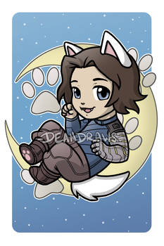 White Wolf Chibi