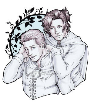 Commission - Stucky Heralds of Valdemar!AU