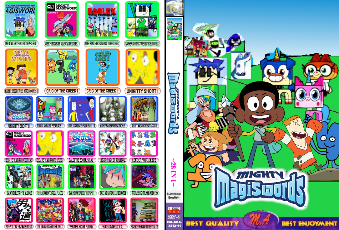 Mighty Dvd Deviantart Mighty Magiswords DVD Cover by DVDAndVCD on DeviantArt