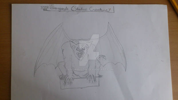 Creature with G: Gargoyle (Statue creature)