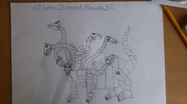 Creature with H: Hydra (Seven Headed Monster)