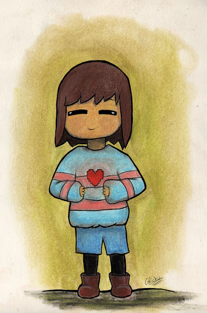 Undertale fanart Frisk 1 by Celichu on DeviantArt