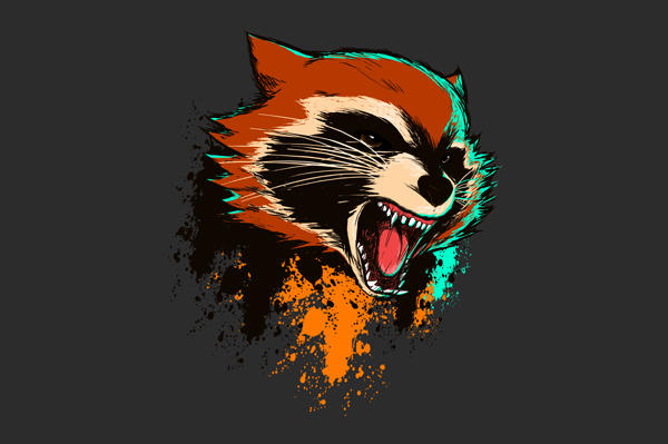 Rocket Raccoon by mankeeboi on DeviantArt
