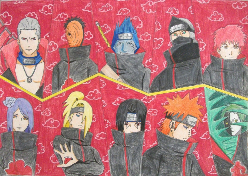 Akatsuki by DyamondArts on DeviantArt