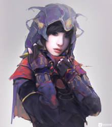 Priestess | Portrait Paintings