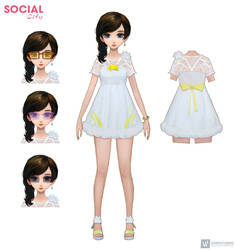 Girl Costume #1 | GameArt #socialcity