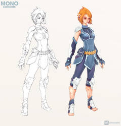 Leah #1 | Chracter Design #anime