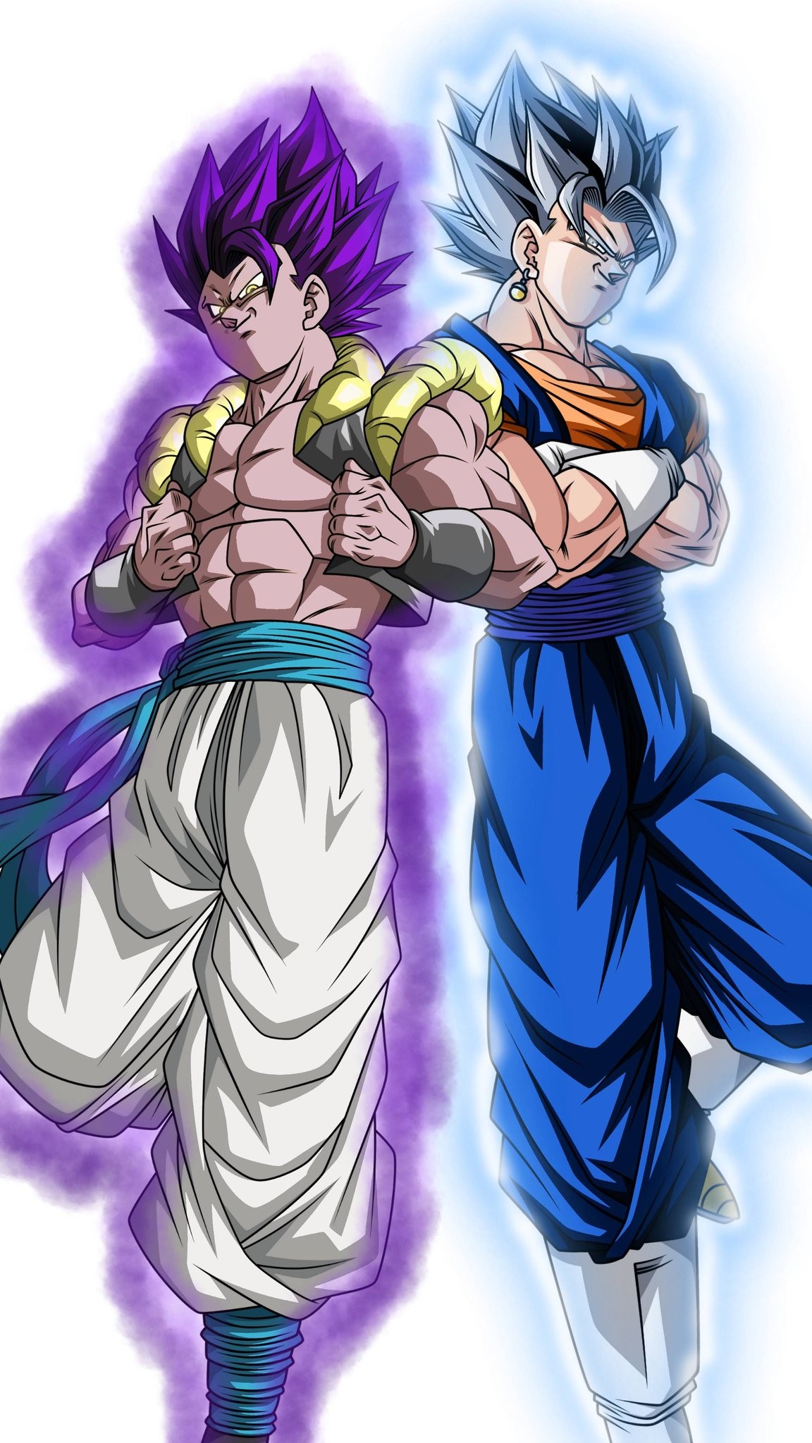 anime, anime boys, Vegito, Gogeta, Super Saiyajin Blue, Ultra